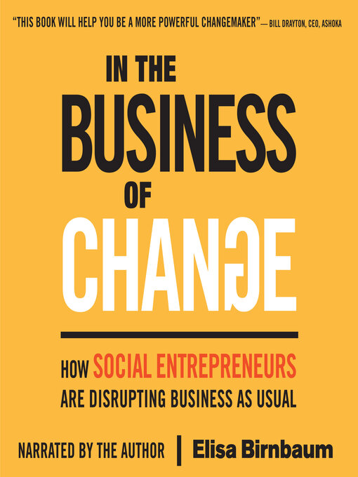 Title details for In the Business of Change by Elisa Birnbaum - Wait list